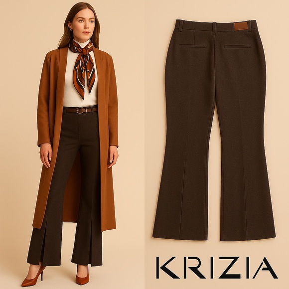 Krizia Jeans Pants - VTG Krizia,What a Find!These Pants are Absolutely Fun,Funky & Fabulous, Size 44